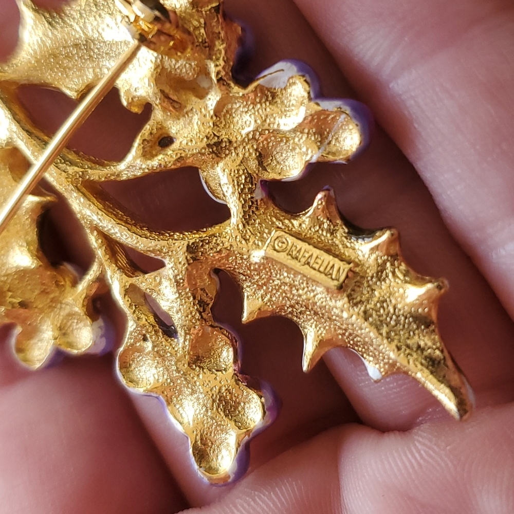 VTG Rafaelian brooch - Picture 8 of 9